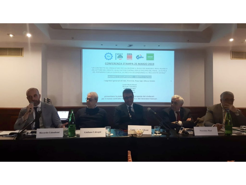 CCNL ABI: la piattaforma presentata alla stampa