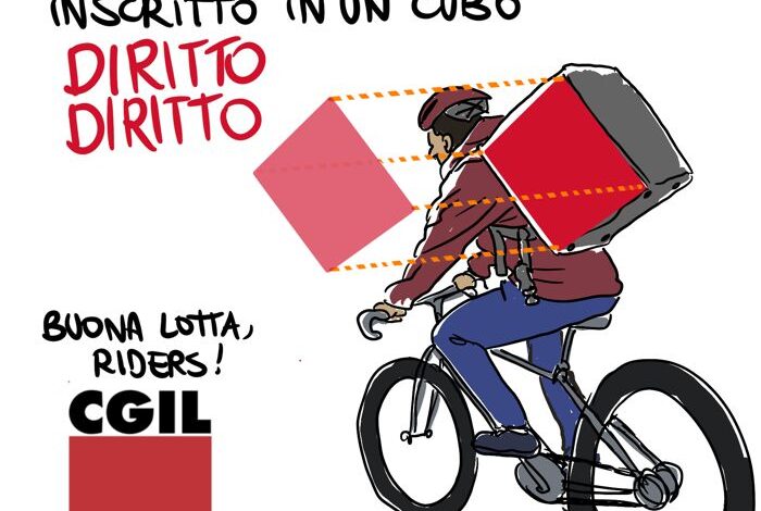 A Firenze con i Rider contro il #contrattopirata