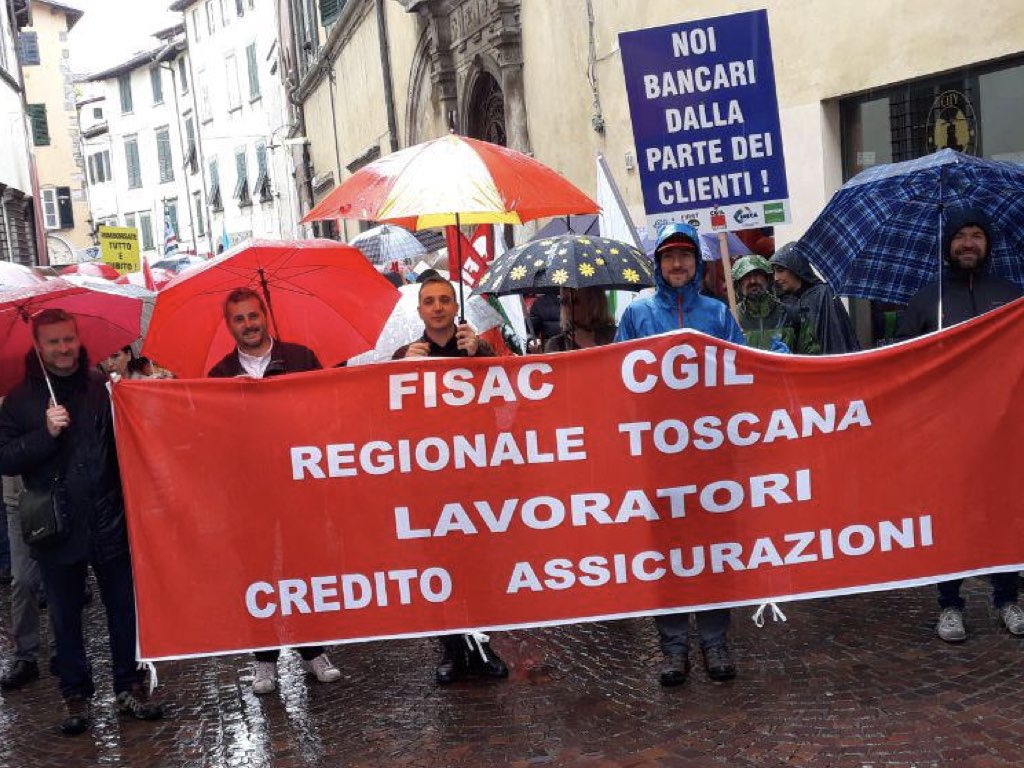 Banco Bpm, la foto gallery dello sciopero