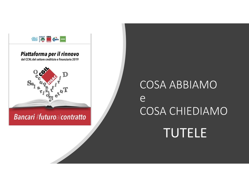 Dip. Giuridico: la piattaforma CCNL ABI, le tutele