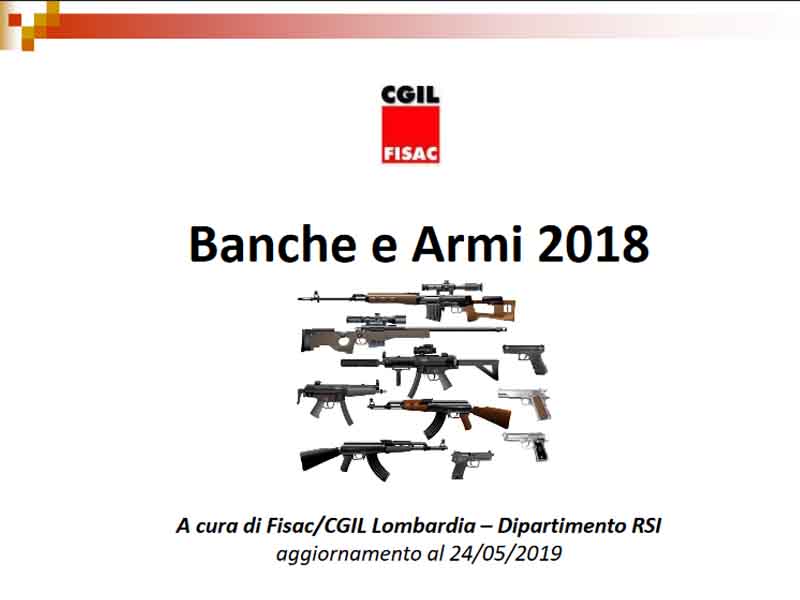 Banche e Armi 2018