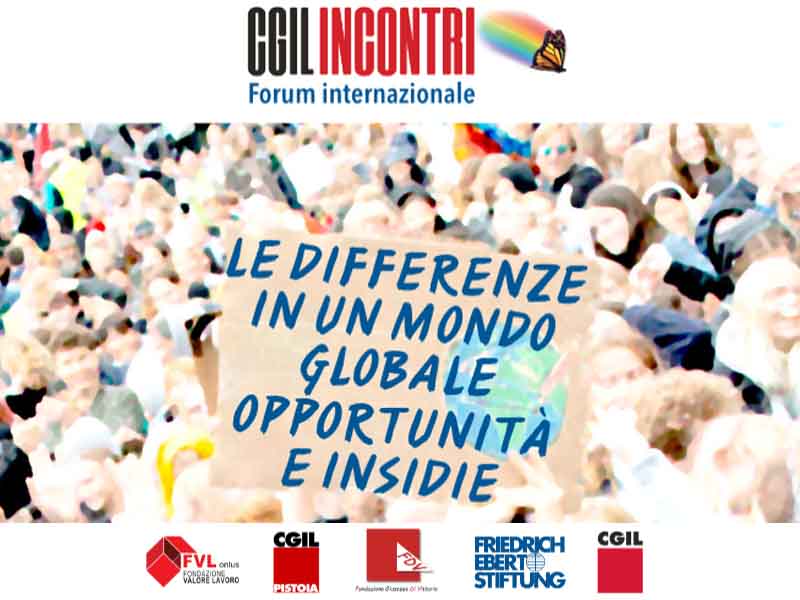 Pistoia: forum internazionale CGIL Incontri