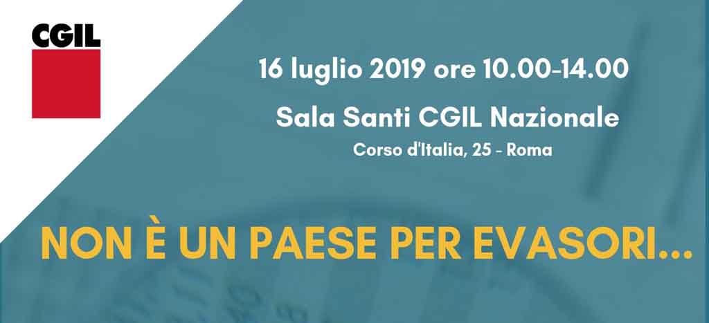 Non è un Paese per evasori…