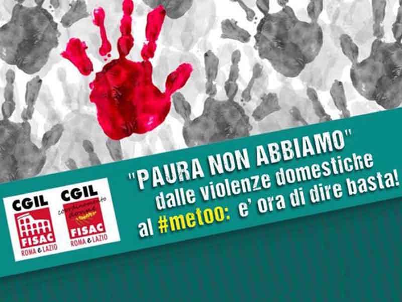 Evento a Roma: “Paura non abbiamo” Evento a Roma: “Paura non abbiamo”