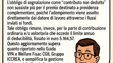 Nessun obbligo di comunicazione al fondo pensione sui premi destinati a previdenza complementare Nessun obbligo di comunicazione al fondo pensione sui premi destinati a previdenza complementare