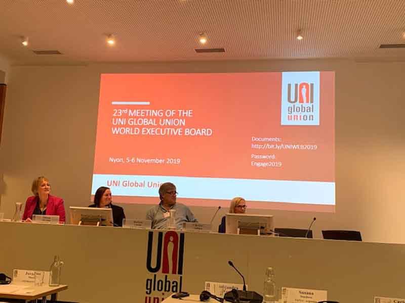 Report riunione comitato esecutivo mondiale Uniglobal