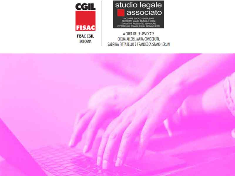 Vademecum per le lavoratrici che si trovino nella condizione di fruizione degli ammortizzatori sociali